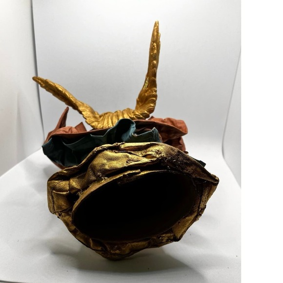 Scroll Tree Topper Figurine Stiff fabric or Paper Mache - Picture 6 of 8